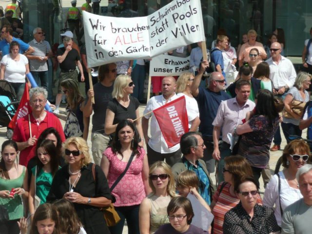 02. Juli 2013 Demo und Stadtratsitzung